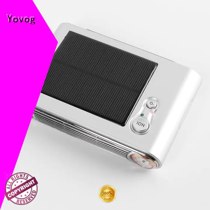 Yovog hot-sale solar panel car air conditioner factory dust removal