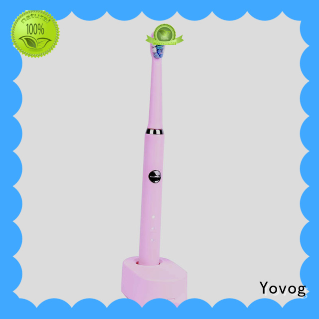 Yovog wireless rechargeable toothbrush highly-rated for bus