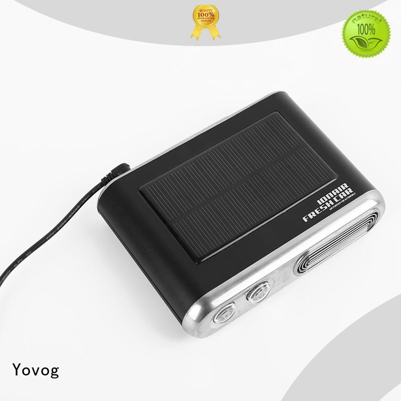 top brand solar car air purifier at discount for car Yovog