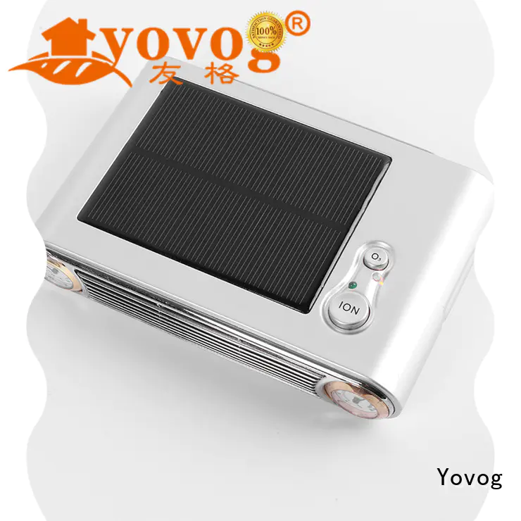 free delivery solar air purifier for bus Yovog