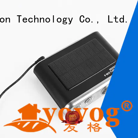 Yovog free delivery solar powered car air purifier highly-rated