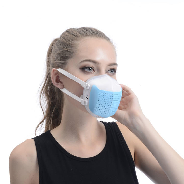 electric face mask filter pm2.5 electric mask air purifying dustproof